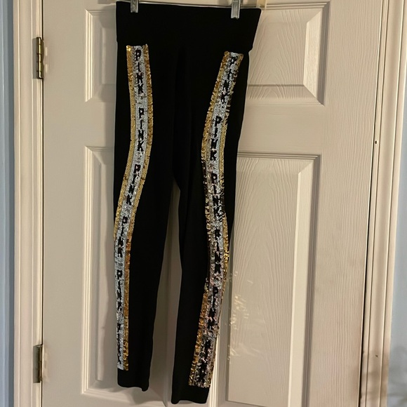 PINK Victoria's Secret Pants - Pink‎ by Victoria’s Secret yoga pants. Size XS. Good preloved condition.